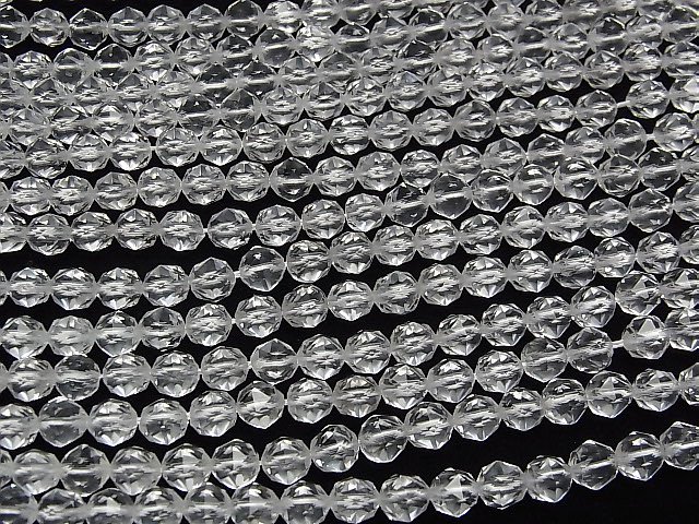 【動画】クリスタルAAA スターラウンドカット6mm 半連/1連(約38cm) サムネイル3