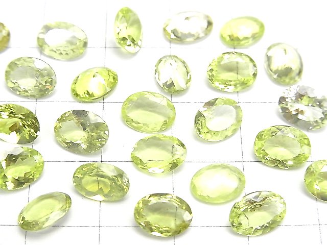 動画】宝石質クリソベリルAAA ルース オーバルファセットカット8×6mm 1