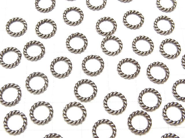 Silver925 ロープリング（開閉タイプ） 4mm・6mm・8mm・10mm 30個420円