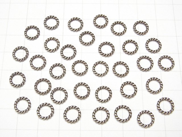 Silver925 ロープリング（開閉タイプ） 4mm・6mm・8mm・10mm 30個420円