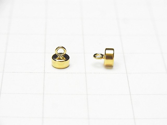 14KGF マグネット式 クラスプ4×5mm 1ペア（2ピース）380円～！｜ゴールドフィルドのアクセサリー・ジュエリーパーツの卸売り、通販  kenkengems